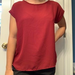 Red/Maroon Blouse